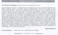 livre 180 ans de la Belgique